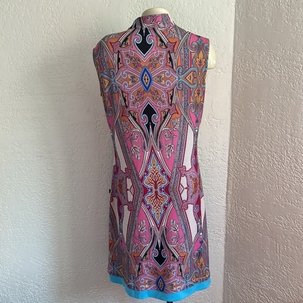 Birdeesport Australia floral / Paisley sheath Dress LARGE - Picture 8 of 16